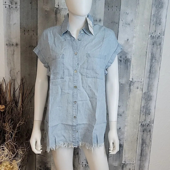 SMYM Martin Shirt-Light Chambray - Picture 4 of 10